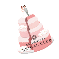 Bridenista bryllup brud bridenista bridenistabridalclub Sticker
