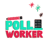 Register To Vote North Carolina Sticker by INTO ACTION