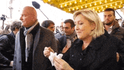 marine le pen noel GIF by franceinfo