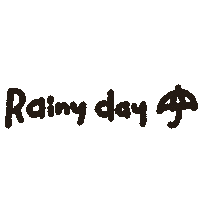 雨 天気 Sticker