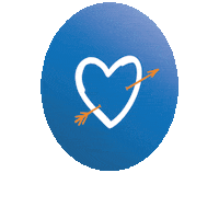 In Love Heart Sticker by thelibratravels