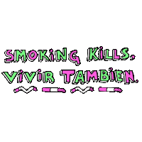 harvey smoking kills Sticker by IN MOTIONS