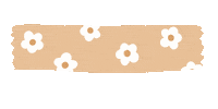 Flowers Stationery Sticker