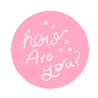tejartsy mental health gesture how are you be kind Sticker