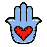 hand of god love Sticker by Jelene