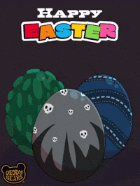 DeddyBears easter eggs happy easter easter egg GIF