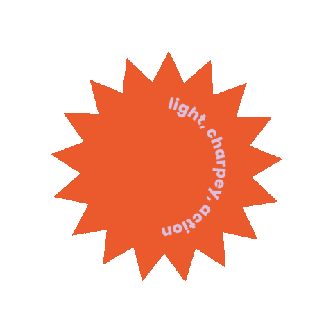 charpeyoficiall giphygifmaker action light luz Sticker