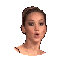 jennifer lawrence STICKER by imoji