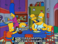 Talking Season 3 GIF by The Simpsons