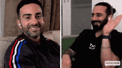 Watching Tv Waving GIF by Gogglebox Australia