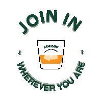 Join In St Patricks Day Sticker by Jameson Irish Whiskey