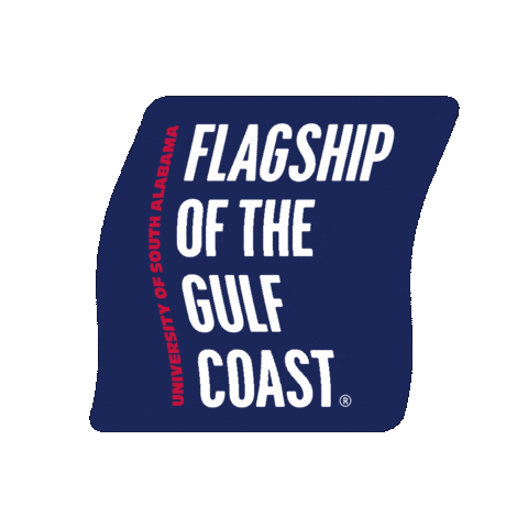 South Alabama Usa Sticker by University of South Alabama