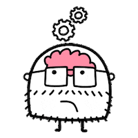 Buixots thinking idea teacher william Sticker