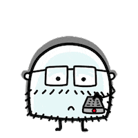 Buixots watching tv teacher william Sticker
