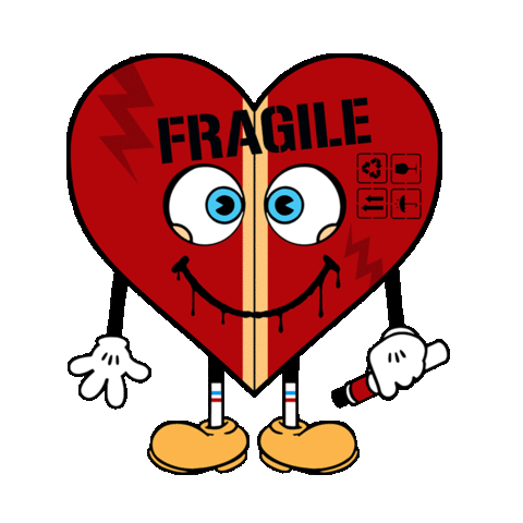 heart love Sticker by Andre