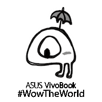 Eyes Monster Sticker by ASUS