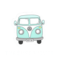 Road Trip Combi Sticker by The Surf House Byron