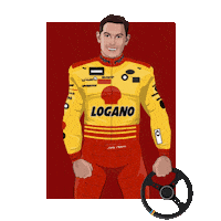 Driving Auto Racing Sticker by Panini America