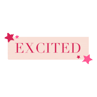 Rubyexcited Sticker by Ruby Friday