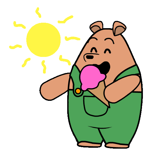 Ice Cream Gelato Sticker