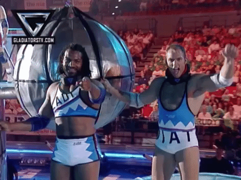 hunter gladiators GIF
