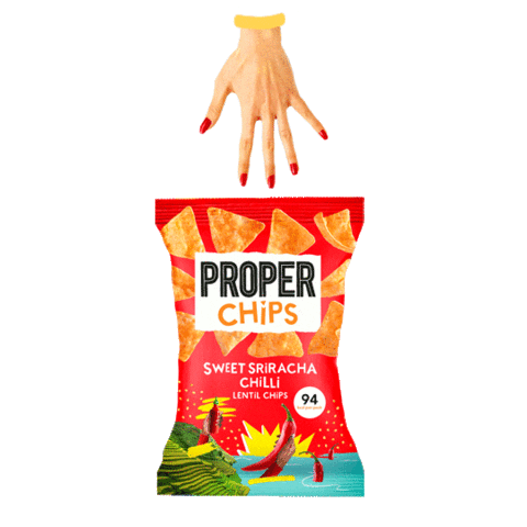 Hungry Snacks Sticker by Proper