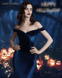 GinoCerrutiLondon fashion halloween beauty vampire GIF