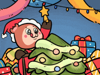 BerajiBears christmas joyful christmastree berajibears GIF