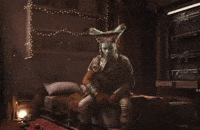 Vibing Video Games GIF
