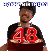 48Th Birthday Sticker