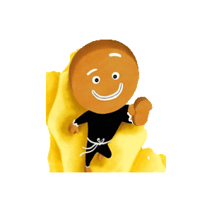 Ninjabread Sticker by The Freelance Lifestyle