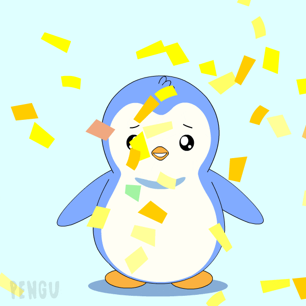 Party Celebrate GIF by Pudgy Penguins