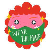 Mask Sticker by Nhena