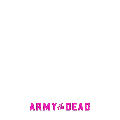 Zack Snyder Zombies Sticker by NETFLIX