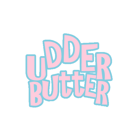 Udder Butter Sticker by SeaCowSurfCo