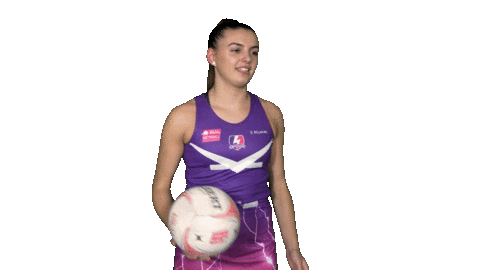 Lightning Netball Sticker by Loughborough Sport