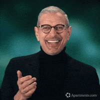 Jeff Goldblum Thank You GIF by Apartments.com