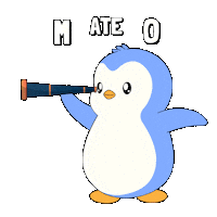 Penguin Mateo Sticker by Pudgy Penguins