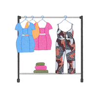 Wlw Clothingrack Sticker by What Lo Wants