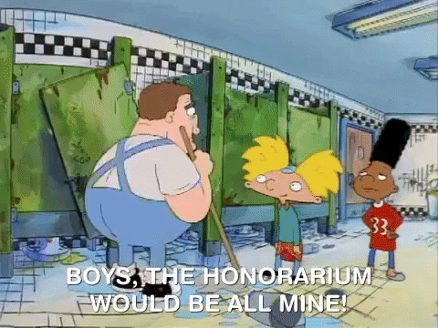 hey arnold nick splat GIF