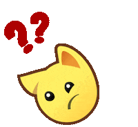 playAnimalJam cat confused emote confusion Sticker