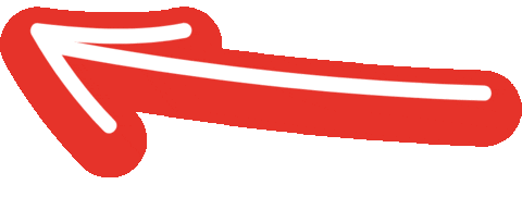 Arrow Links Sticker by Vijfvinkel Trossel Makelaars