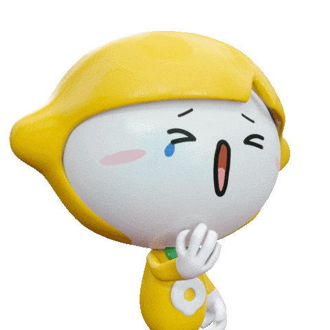 Sleepy 3D Sticker