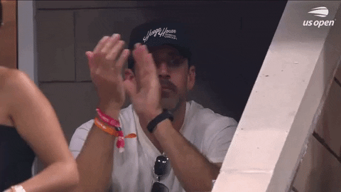 Aaron Rodgers Applause GIF by US Open
