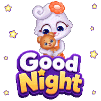 Tired Good Night Sticker by Lucas and Friends by RV AppStudios