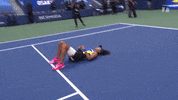 Laying Down Us Open GIF by Tennis Channel