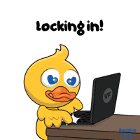 Locked In Duck GIF by VeeFriends