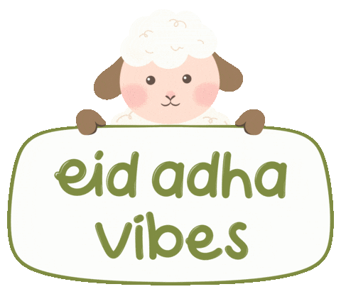 Eid Al-Adha Goat Sticker by NiaGichi