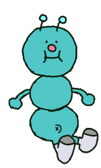animation bug Sticker by Alivia Horsley