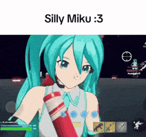 Showing Hatsune Miku GIF